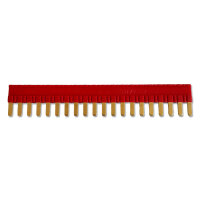 Schaltbrücke | 20 Kontakte | 36A | 250V | Rot
