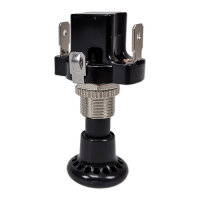 Zugschalter | 2 Positionen | 12V | 10A | grün beleuchtet | Ø14,2mm