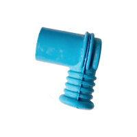 Zündkerzenstecker 90° SAE | Blau | bis 7mm | nicht entstört | MTA