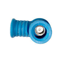 Zündkerzenstecker 90° SAE | Blau | bis 7mm | nicht entstört | MTA