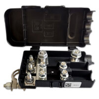 Batteriepolklemme mit 3-fach Sicherungshalter | MEGA MIDI...