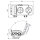 Batteriepolklemme | MTA CDB | integrierter 3-fach Sicherungshalter MegaVAL & MidiVAL | 32V | positiv