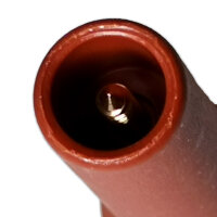 Zündkerzenstecker | MTA | 5kΩ | gerade | Rot | 7mm Kabel