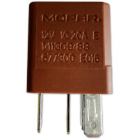 Mikro Relais | 5-polig | 12V | Umschaltrelais 10/20A | mit Diode | MTA