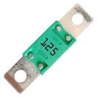 MEGACOMPACT Sicherung 125A 12V 24V träge M6...