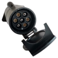 Anhängersteckdose | 7-polig | 12V | 16A | fliegend