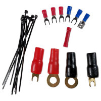 ECO Verstärker Kabelkit 4AWG Komplett - 2 Kanal inkl Lautsprecherkabel