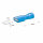 100x Flachsteckhülse 6,3mm vollisoliert blau 1,5-2,5mm² Crimp | F630