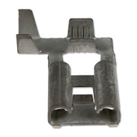 Flachsteckhülse 8mm 1-2,5mm² Fahne 90° mit...