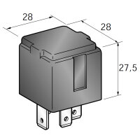 Maxi Relais | MTA | 4-Polig | Schließer (NO) | 12V | 50A