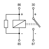 Maxi Relais | MTA | 4-Polig | Schließer (NO) | 12V | 50A