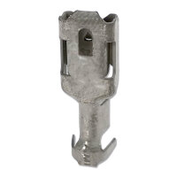 Flachsteckhülse 6,3mm 2,5-4mm² unisoliert | MTA...