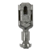 Flachsteckhülse 6,3mm 2,5-4mm² unisoliert | MTA ANTISF F630
