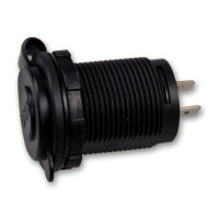 USB Doppelsteckdose | Typ A | 12-24V | 5V 2,1A | Ø29mm