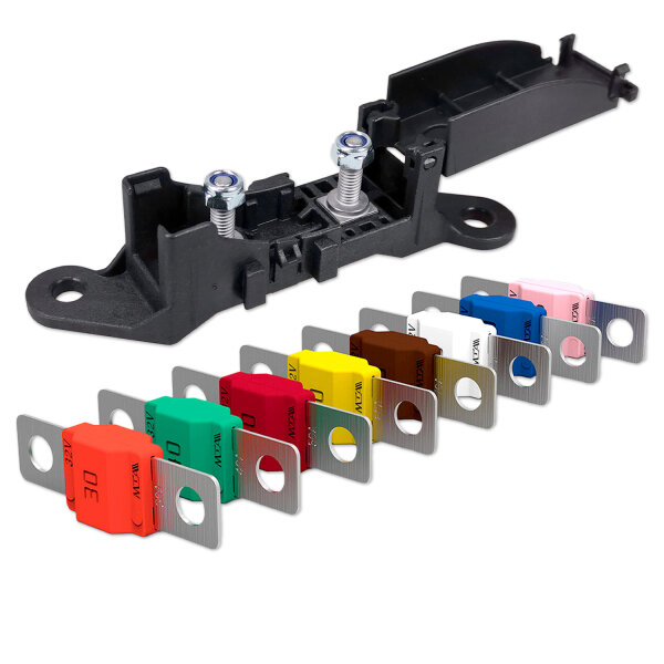MIDI Sicherungshalter Set 30-125A M5 anreihbar Auswahl | MTA MidiVAL