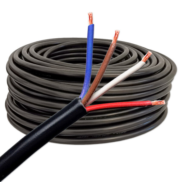 Kabel | 4-adrig | AUPFK | 4x1mm² | 50 Meter Rolle