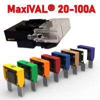 MTA MaxiVAL Sicherungshalterset inkl. Sicherung 20-100A...