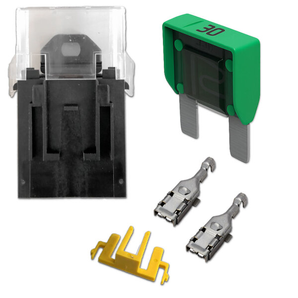 Sicherungshalter | MTA MaxiVAL Standard | 32V | inkl. 30A Sicherung | anreihbar