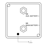 Automatik Trennrelais BSR140-12 | 12V | 140A | Auswahl: 10mm², 16mm², 25mm² Verbinder