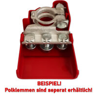Batteriepolklemme Abdeckung rot für Pluspol 3-fach Polklemme MTA