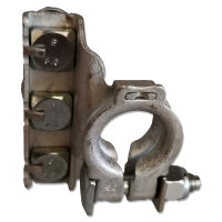 Batteriepolklemme 3-fach | M6/M8/M6 | Plus/Minus | mit Abdeckung