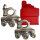 Batteriepolklemme 3-fach | M6/M8/M6 | Plus/Minus | mit Abdeckung