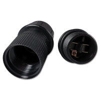 Anhängerstecker | 3-polig | 6-24V | 25A | Kontaktbuchsen