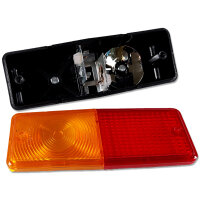 Rückleuchte 3 Funktionen | rechteckig | 12V/24V | Links/Rechts