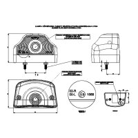 Kennzeichenleuchte | LT 104 | 12-24V | 5W | Rot