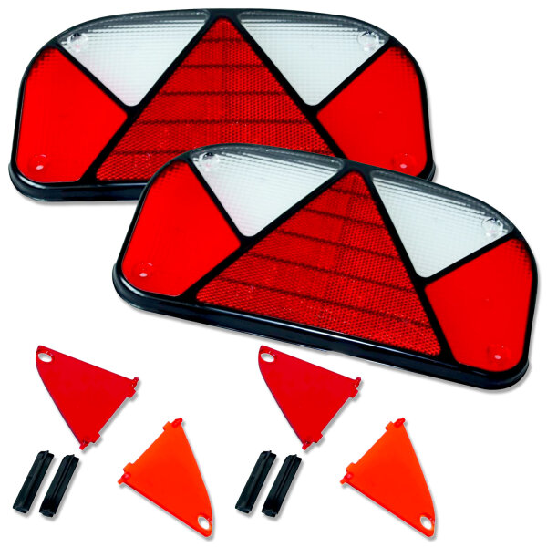 Lichtscheibenset Aspöck Multipoint 2 | Links & Rechts | NSL & RFS
