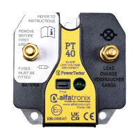 Batteriewächter 12V 24V 40A Tiefentladeschutz IP65 | Alfatronix PT40