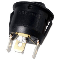 Wippschalter | 3 Positionen | LED Rot/Gelb | 12V | 20A | Ø20,2mm