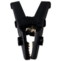 Batterieladezange | 500A | Schwarz | Vollisoliert