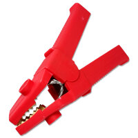 Batterieladezange | 500A | Rot | Vollisoliert