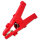 Batterieladezange | 500A | Rot | Vollisoliert