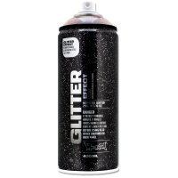 Sprühlack | Montana GLITTER | Glitzer Effekt-Klarlack | X-Mas Red | 400ml
