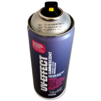 Sprühlack Montana UV-Effect | Fluoreszierender Klarlack | Transparent | 400ml