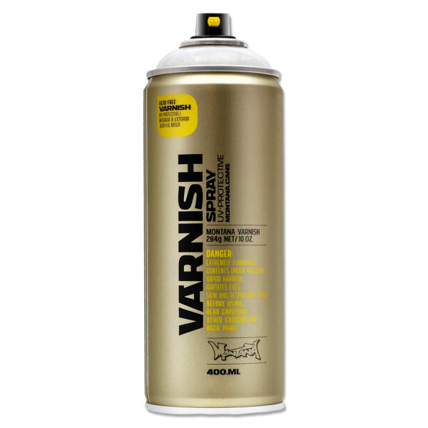 Montana Cans VARNISH GLOSS Spray - Klarlack Glänzend 400ml