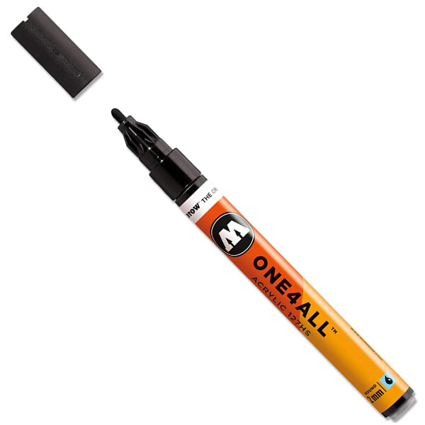Acrylmarker Molotow ONE4ALL | 127HS | Signalschwarz | 2mm