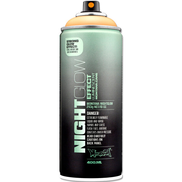 Sprühlack | Montana NIGHTGLOW | Lumineszierend | Orange | 400ml