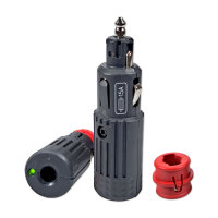 Zigarettenanzünderstecker | 12-24V | 16A | LED | 15A Sicherung
