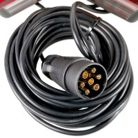 Rückleuchten Set | 12V | 4 Funktionen | 7m Kabel | 7-polig