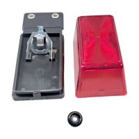 Positionsleuchte / Rückstrahler AJ.BA FP.93.005 | Rot | 12V | mit Träger