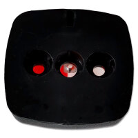 Positionsleuchte | Aspöck Squarepoint | 12V | Rot/Weiß