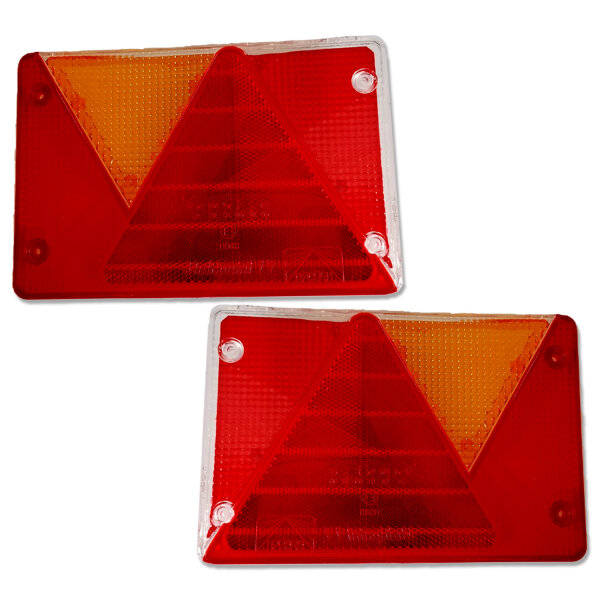 Lichtscheibenset | Aspöck Multipoint 4 | Links & Rechts | NSL & RFS