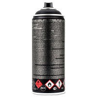 Spraydose Schwarz | Blackout Tarblack 400ml BLK9050 | Montana BLACK