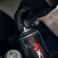 Spraydose Schwarz | Blackout Tarblack 400ml BLK9050 | Montana BLACK