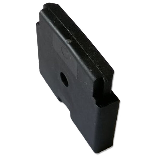 MTA INLINE Montageplatte für Sicherungshalter | 26,8x24mm | schwarz