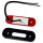 Positionsleuchte | LED | Rot | 12-24V | Slim