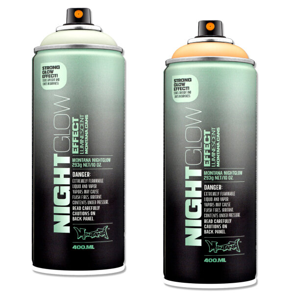 Sprühlack Montana NIGHTGLOW | Leuchtfarbe, Lumineszierend | 400ml | Farbauswahl